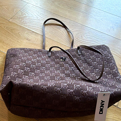 Dkny brown logo jacquard - dkny,