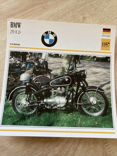 Bmw 250 r26 - 1957, motorcycle