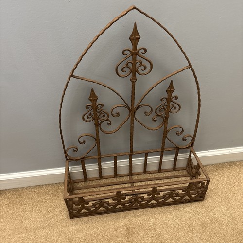 Vtg wrought iron - wrought,