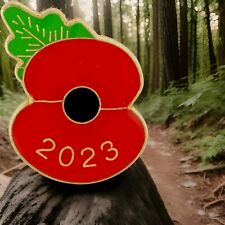 2023 poppie pins, brooch REMEMBRANCE NEW Badges 