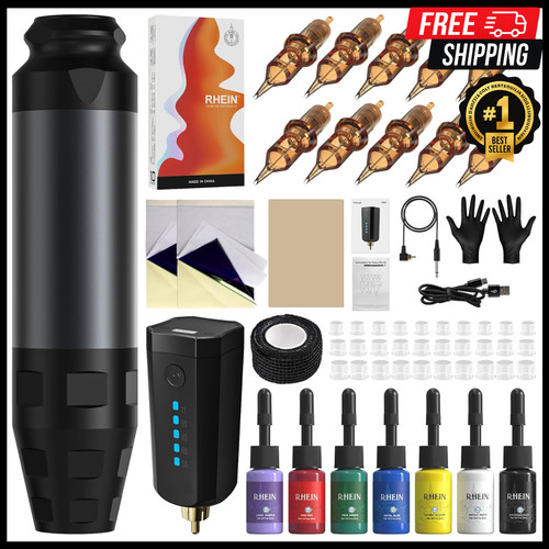 Rhein tattoo gun kit - gun,