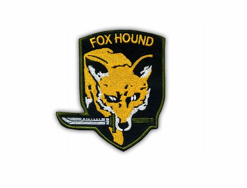 Fox hound patch - fox, patch/badge