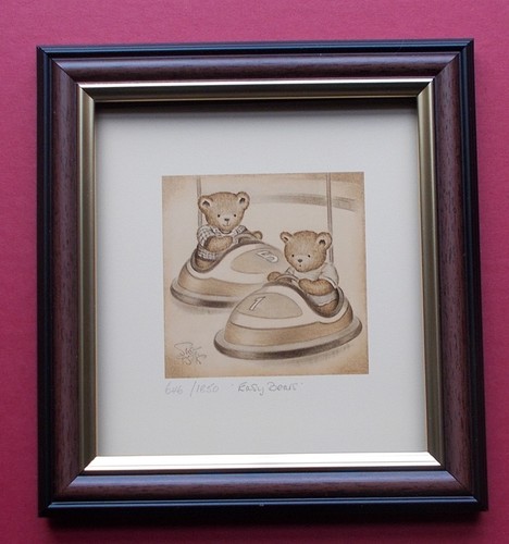 Teddy bear print framed - ,