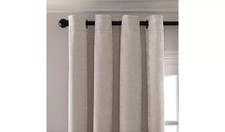 Save 60% Habitat Thermal Chenille Blackout Eyelet Curtains-Cream 168x229cm(2167)