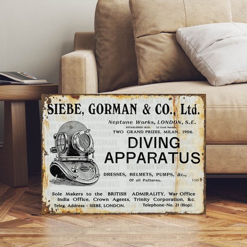 Vintage siebe gorman scuba - gorman,