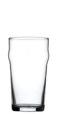 Nonic Tumbler Glasses 20oz x 4 NS Pint Glasses Bar Beer Pub Catering