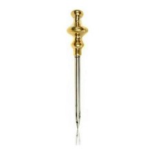 medium brass tiller pin