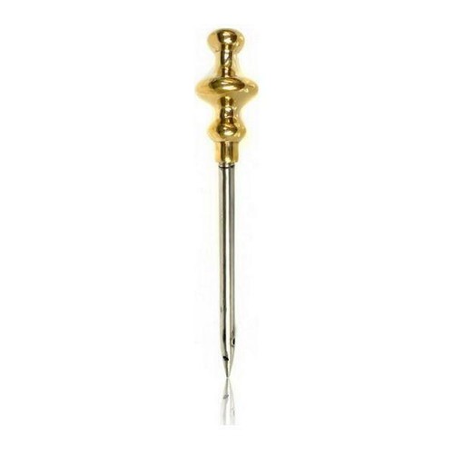 Tiller pin small brass - small,