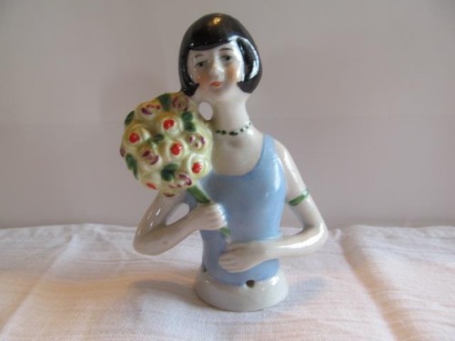 Vintage german half doll 1522 - half,