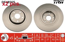 X2 PCS FRONT / BRAKE DISC