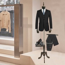 Male Dress Half Body Male Mannequin Adjustable Mannequins