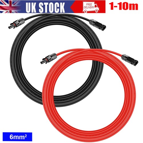 10m black red - solar, panel