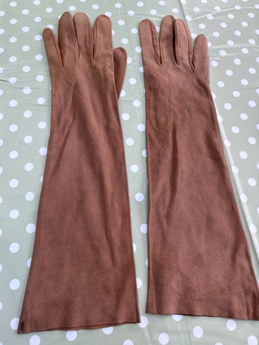 Vintage long lenth - , tan