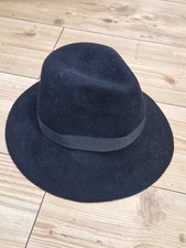 Vintage Black Fedora style