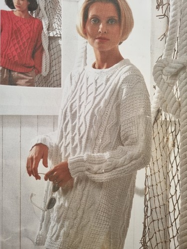 Knitting pattern womens cable - ,