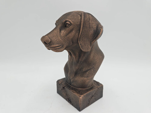 Weimaraner bust - weimaraner,