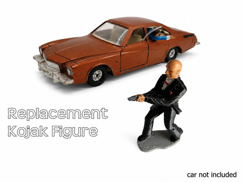 Corgi kojak bald - kojak, figure