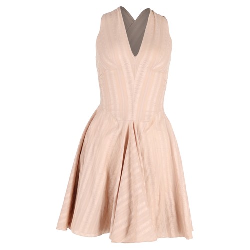 Alaïa printed mini halterneck - alaïa,