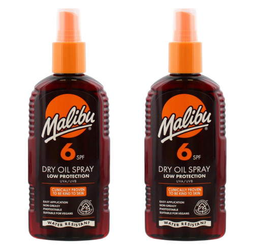 Malibu dry oil spray - dry,