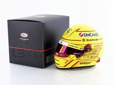MINI HELMET 1/2 - LEWIS HAMILTON HELMET - FERRARI F1 2025 HAMILTON2025