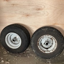    Super turf mower  front wheels  and Tyres Pair 13x5.006  