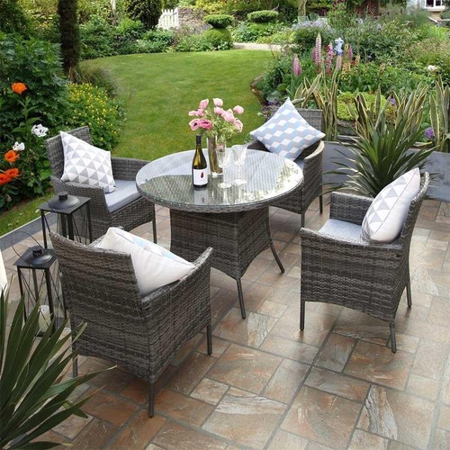 Rattan garden furniture - furniture, 4