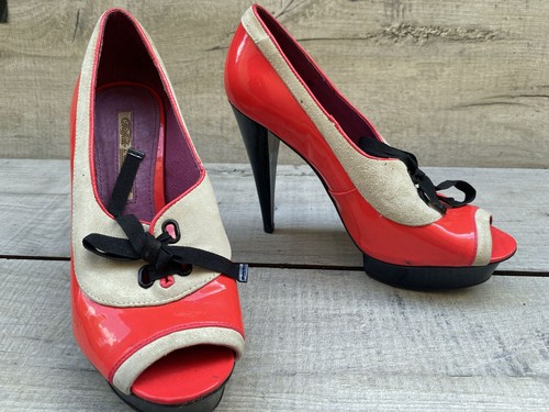 Buffalo pink patent suede - buffalo,