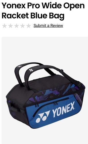 Yonex pro racket tennis bag - pro,