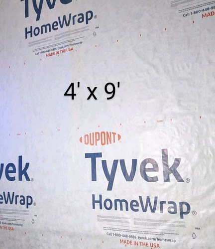 4x9 tyvek homewrap ground - 4x9',