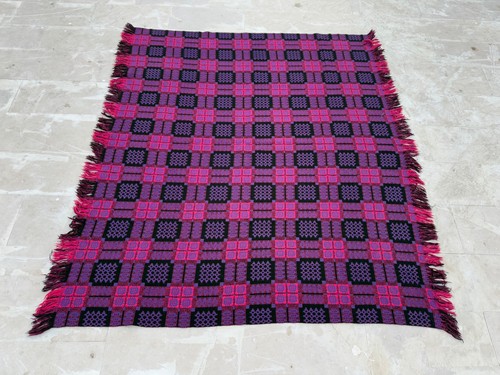 Vintage welsh wool tapestry - vintage,