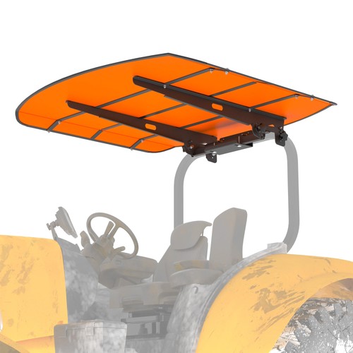 Tractor canopy orange 8 x - canopy, 53-3/8