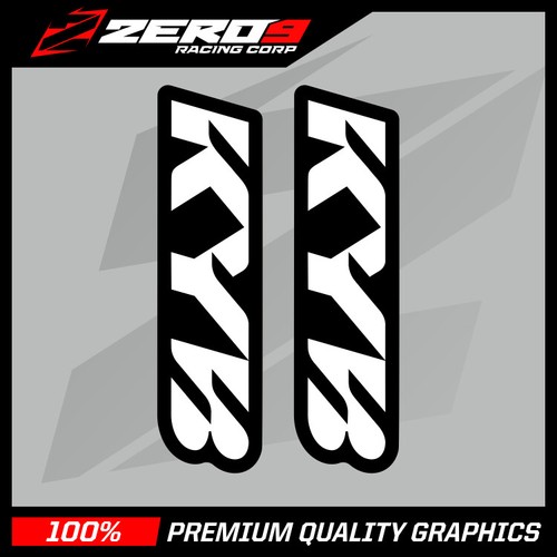 Kyb upper fork decals - kyb,