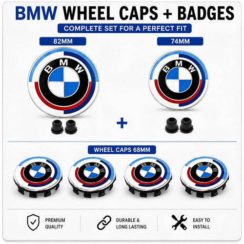 Bmw 68mm wheel centre - bmw, caps