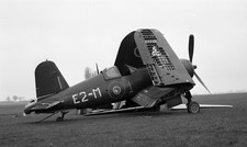 35MM ORIG AIRCRAFT NEG KD431 Vought FG-1D Corsair Royal Navy C1966  #8478