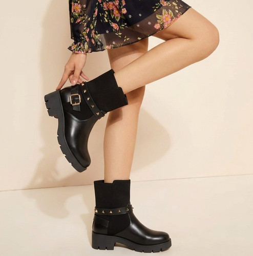 Chunky ankle boots - boots, womens