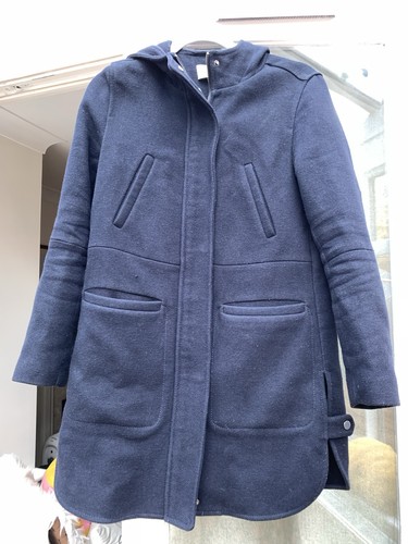 Zara navy wool blend - , coat