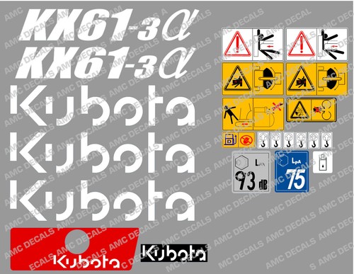 Kubota kx61 mini - kubota, digger