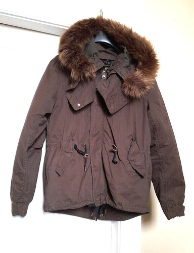 Zara woman olive green - olive, coat
