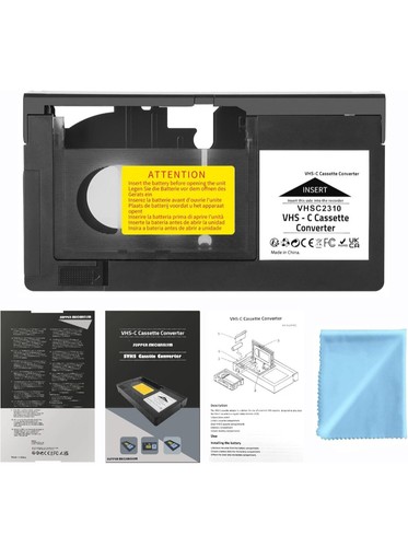 Vhs cassette adapter - vhs-c,