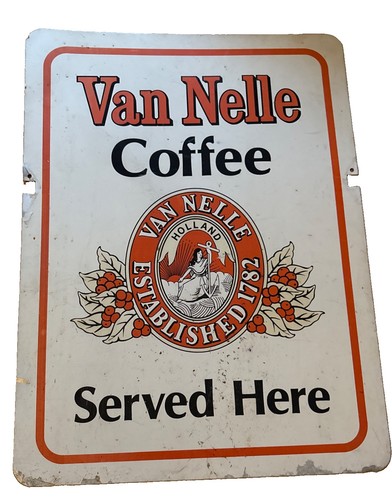 Vintage van nelle coffee - nelle, tin