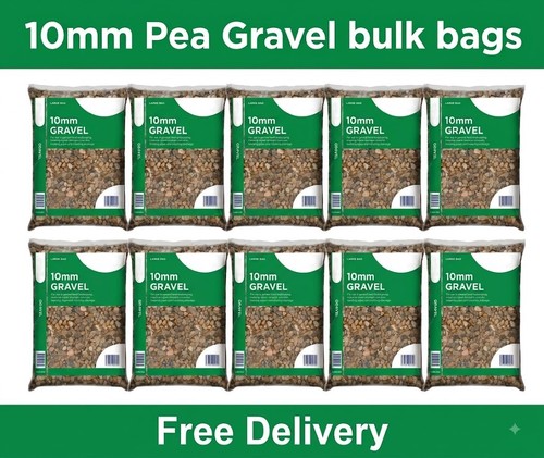 10mm pea shingle gravel - pea,