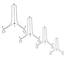 4 6 8 OR 10 INCH EASEL SILVER