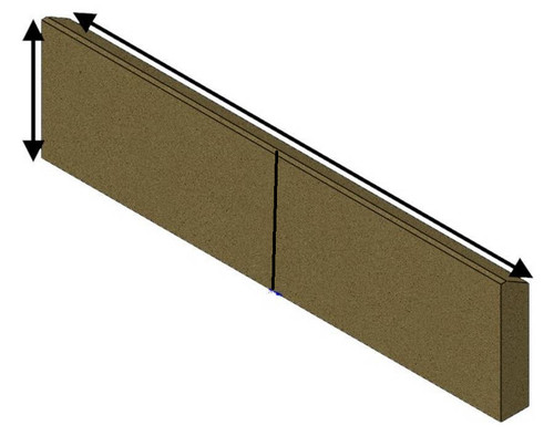 Part rear fire brick - part,