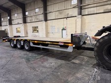 JPM 30ft low loader Trailer High speed Tractor John deere New Holland Case Fendt