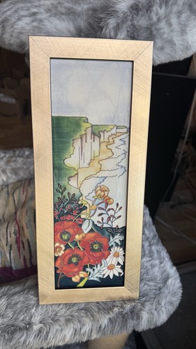 Moorcroft plaque dame vera - -,