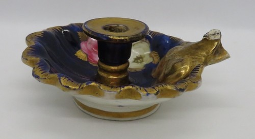 Cobalt blue gold - &, gilt