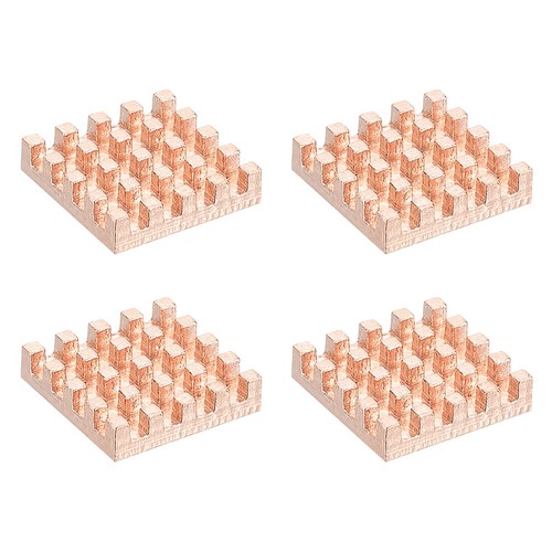 Pcs copper heatsink - 4,