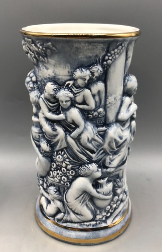 Vintage capodimonte vase - r.capodimonte,
