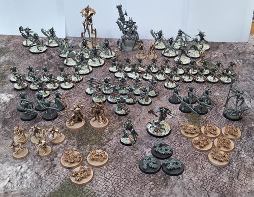 Warhammer 40k necrons army - -,
