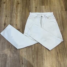 Levi’s 517 Cord Jeans Straight Leg Beige Mens Uk Size Waist 32 Length 32 